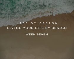 Living Your Life By Design Week Seven 2024: Blueprint for Life =